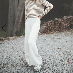 SPLENDID X CELLA JANE WIDE LEG SWEATER PANT XS
